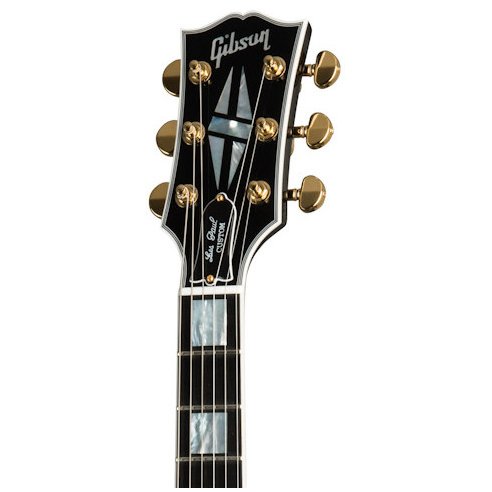 GIBSON LES PAUL CUSTOM EBONY W/EBONY BOARD