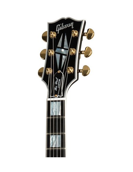 GIBSON LES PAUL CUSTOM EBONY W/EBONY BOARD