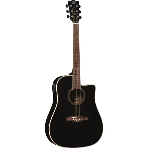 EKO NXT D100CE SEE THROUGH BLACK