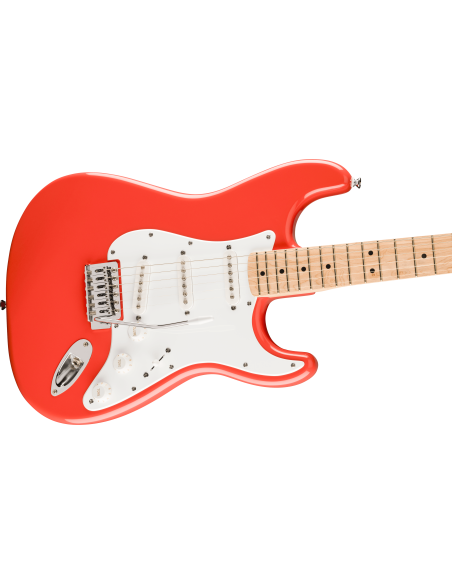 SQUIER FSR SONIC STRAT MN FIESTA RED