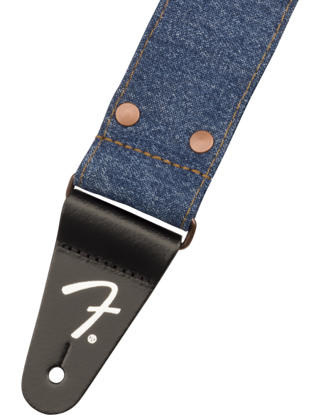 FENDER STRAP X WRANGLER WASHED INDIGO