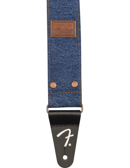FENDER STRAP X WRANGLER WASHED INDIGO