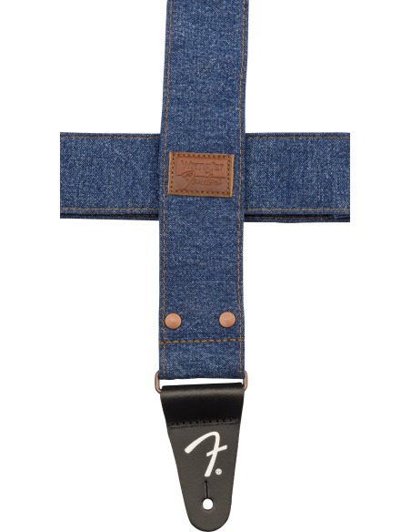 FENDER STRAP X WRANGLER WASHED INDIGO
