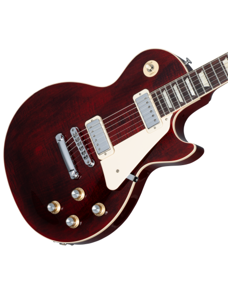 GIBSON LES PAUL DELUXE 70S WINE RED