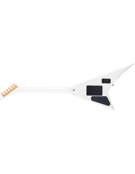 JACKSON MJ SRS RR24 MG WHITE W/BLACK PINSTRIPES + CASE