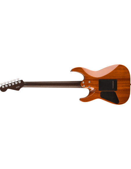 CHARVEL MJ DK24 HSH CARRIBEAN BURST W/CASE