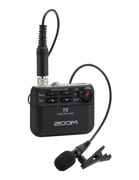 ZOOM F2 BLACK