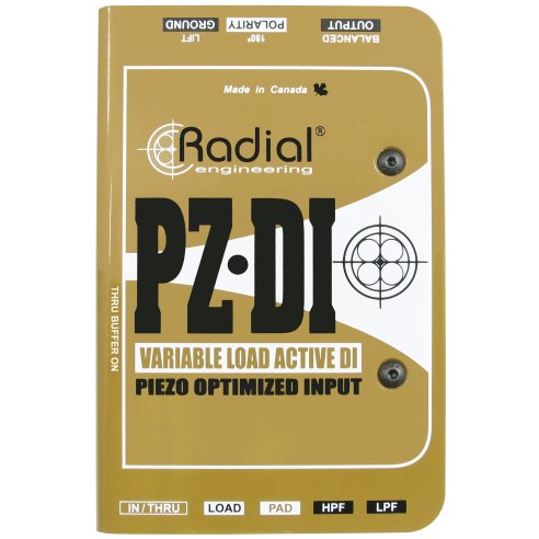 RADIAL PZ-DI DI BOX OTTIMIZZATA PER SEGNALI PIEZO ELETTRICI