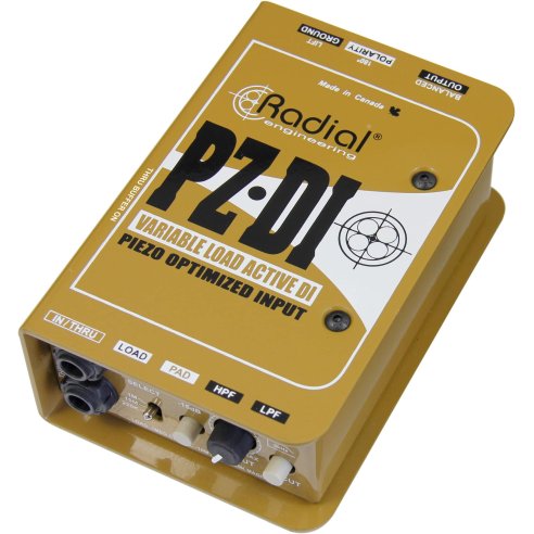 RADIAL PZ-DI DI BOX OTTIMIZZATA PER SEGNALI PIEZO ELETTRICI