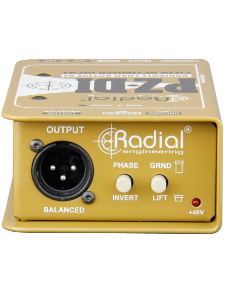 RADIAL PZ-DI DI BOX OTTIMIZZATA PER SEGNALI PIEZO ELETTRICI