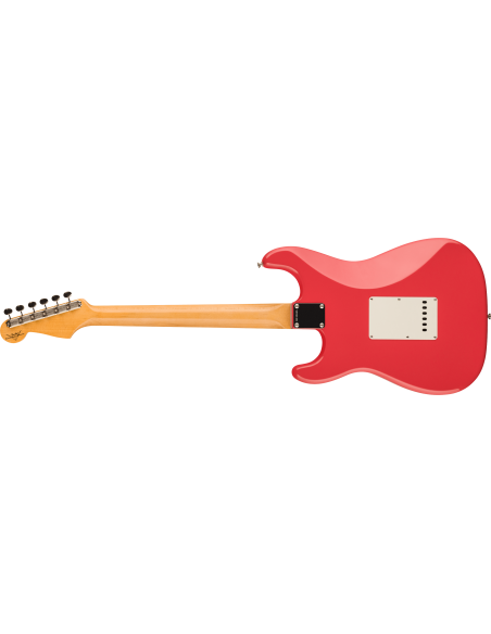 FENDER 59 STRAT VINTAGE CUSTOM FADED AGED FIESTA RED