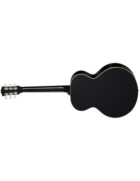 EPIPHONE J-180 LS EBONY W/CASE