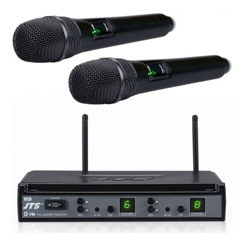 JTS E7-DU/2XE7-THD RADIO DOPPIO MANO 615-6540 MHZ