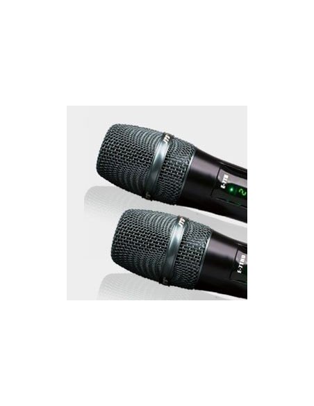 JTS E7-DU/2XE7-THD RADIO DOPPIO MANO 615-6540 MHZ