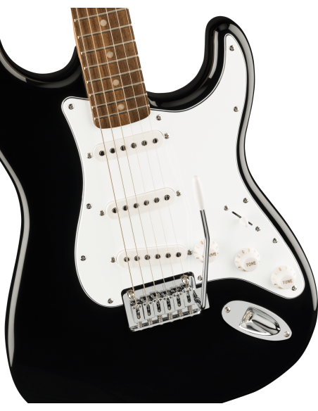 SQUIER AFFINITY STRAT PACK BLACK MUSTANG MICRO