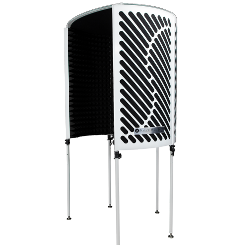 IMPERATIVE AUDIO PORTABLE VOCAL BOOTH WHITE