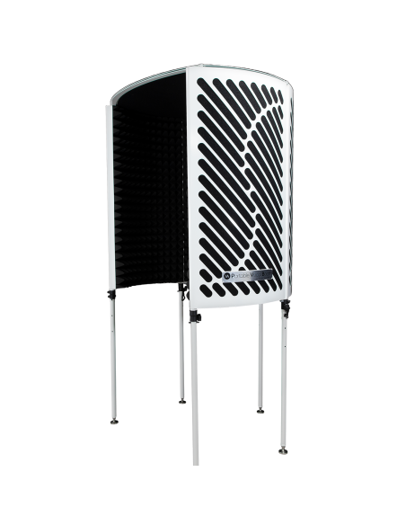 IMPERATIVE AUDIO PORTABLE VOCAL BOOTH WHITE