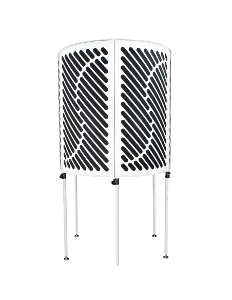 IMPERATIVE AUDIO PORTABLE VOCAL BOOTH WHITE