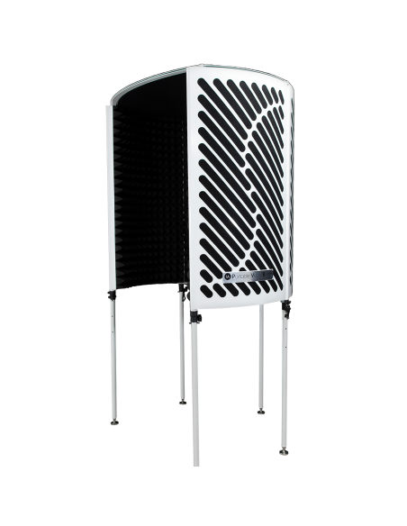 IMPERATIVE AUDIO PORTABLE VOCAL BOOTH WHITE