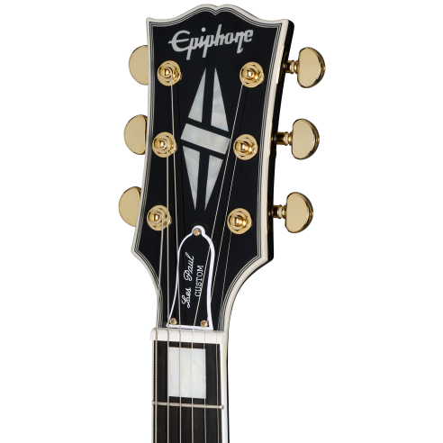 EPIPHONE LES PAUL CUSTOM EBONY + CASE