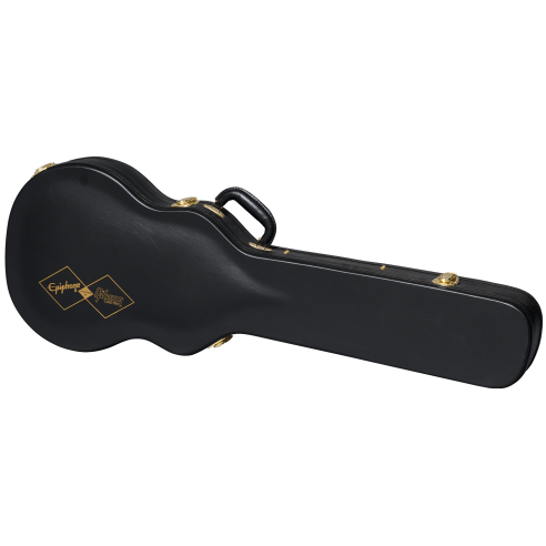 EPIPHONE LES PAUL CUSTOM EBONY + CASE