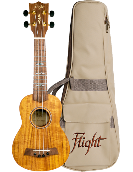 FLIGHT DUS440 ACACIA SOPRANO + BORSA