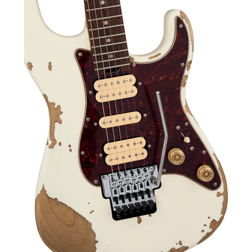 CHARVEL SUPER STOCK SC1 HSH FR RW AGED ARCTIC