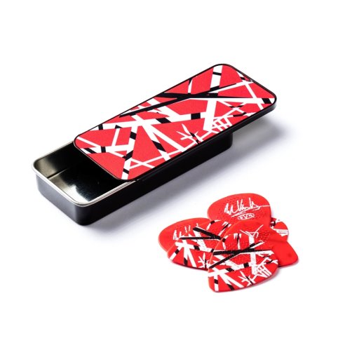 JIM DUNLOP EVHPT02 EDDIE VAN HALEN PICK TIN BOX