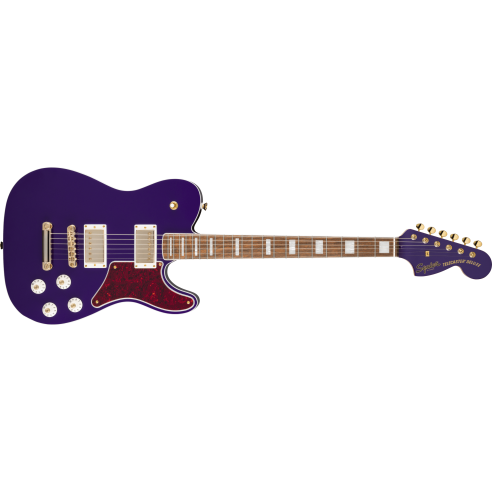 SQUIER PARANORMAL TROUBLEMAKER LTD TELE DLX PURPLE METALLIC