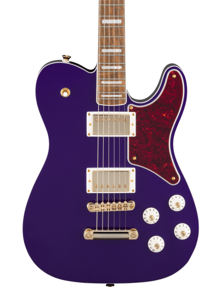 SQUIER PARANORMAL TROUBLEMAKER LTD TELE DLX PURPLE METALLIC