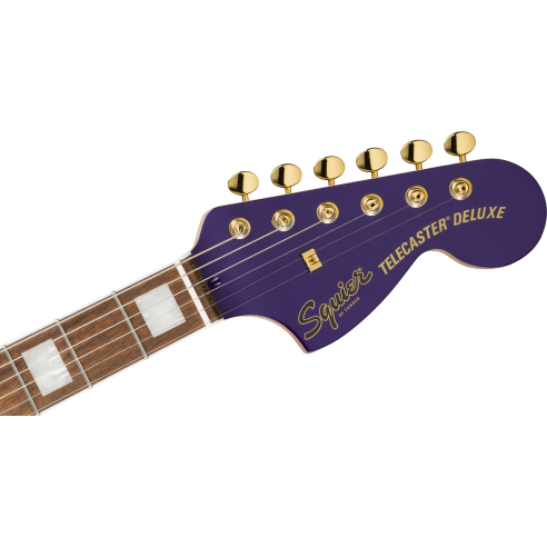 SQUIER PARANORMAL TROUBLEMAKER LTD TELE DLX PURPLE METALLIC