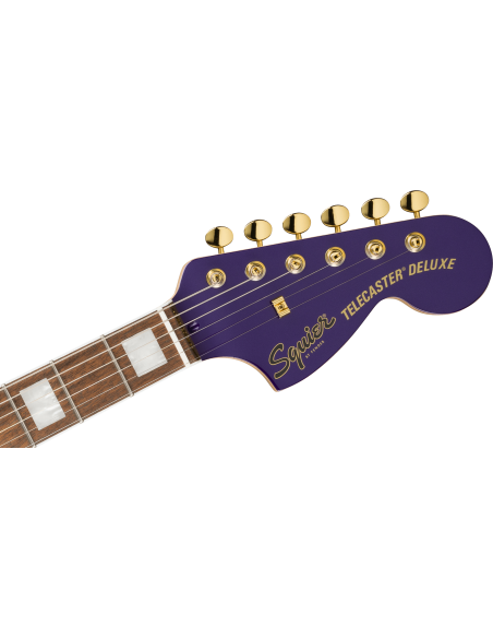 SQUIER PARANORMAL TROUBLEMAKER LTD TELE DLX PURPLE METALLIC