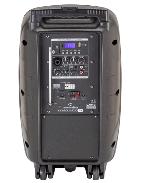 SOUNDSATION GO SOUND 10 AIR MP3 BT MIC VHF