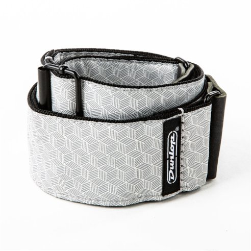 JIM DUNLOP STRAP D67-12 JACQUARD CUBE HATCH LIGHT