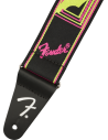FENDER STRAP NEON MONOGRAM YELLOW/PINK