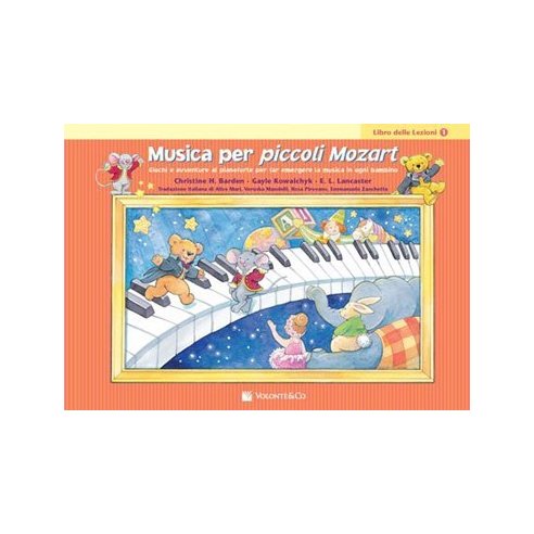 BARDEN MUSICA PER PICCOLI MOZART LEZIONI VOLUME 1