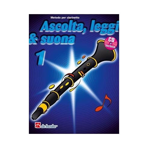 KASTELEIN ASCOLTA LEGGI SUONA  - CLARINETTO V. 1 + CD