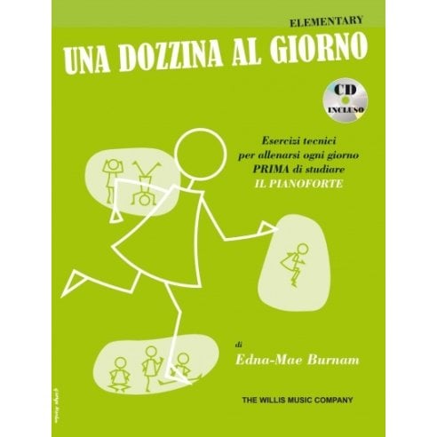 BURNAM UNA DOZZINA AL GIORNO ELEMENTARY + CD