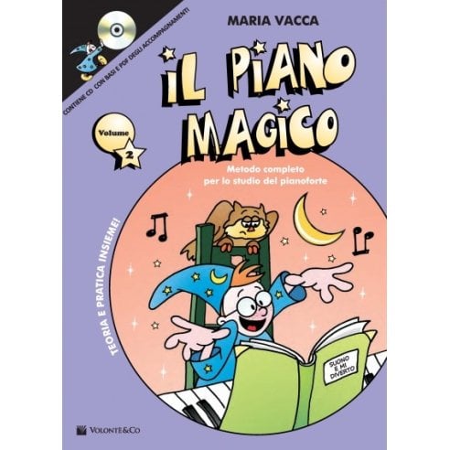 VACCA PIANO MAGICO VOLUME 2 + CD