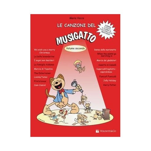 VACCA LE CANZONI DEL MUSIGATTO VOLUME SECONDO + CD