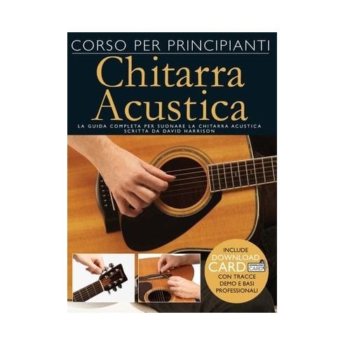 HARRISON CORSO PRINCIPIANTI CHITARRA ACUSTICA + DOWNLOAD