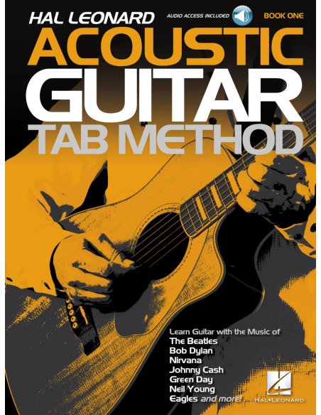 HAL LEONARD ACOUSTIC GUITAR TAB METHOD