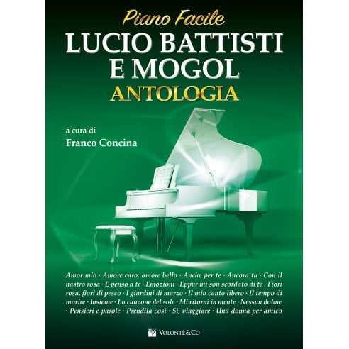 CONCINA ANTOLOGIA BATTISTI MOGOL PIANO FACILE