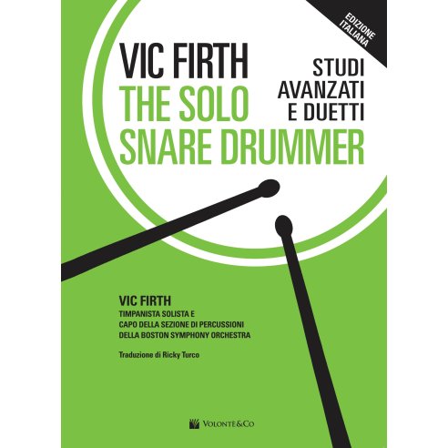 VIC FIRTH THE SOLO SNARE DRUMMER