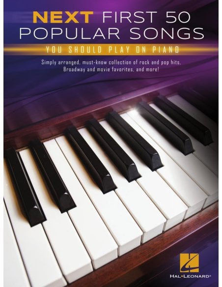 AAVV NEXT FIRST 50 POPULAR SONGS YOU SHOULD PLAY ON PIANO