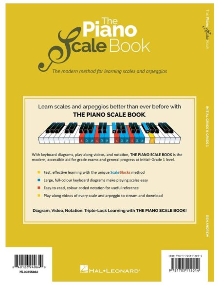 ANDREW THE PIANO SCALE BOOK - GRADE 1