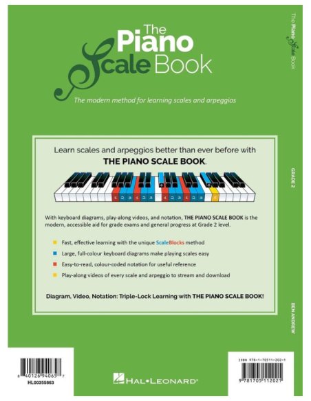 ANDREW THE PIANO SCALE BOOK - GRADE 2