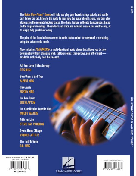 AAVV GUITAR PLAY ALONG VOL.7 BLUES