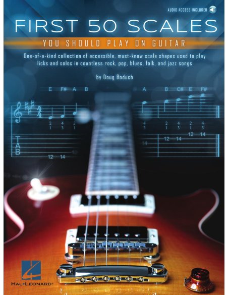 AAVV FIRST 50 SCALES YOU SHOULD PLAY ON GUITAR