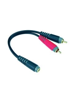 KLOTZ AYS-6 1X MINI JACK /2 RCA